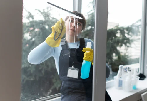Nettoyage de vitres intérieures et extérieures à Castex